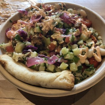 CAVA - Grain bowl with chicken - Mediterranean Near Me - Plano, Texas