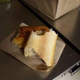 Did you lose your bread knives or bite this in half for me? Not impressed. Did you lose your bread knives or bite this in half for me? Not impressed.
