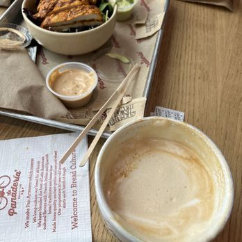 La Panaderia Bakery Cafe - Wow the vanilla latte was awesome and the grilled chicken salad great! - Bakeries Near Me - San Antonio, Texas