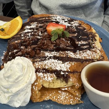 The Breakfast Club at Midtown - Chocolate Chip Pancakes - Breakfast & Brunch Near Me - Lafayette, California The Breakfast Club at Midtown - Chocolate Chip Pancakes - Breakfast & Brunch Near Me - Lafayette, California