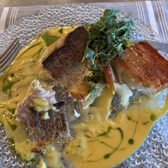 Bicyclette Cookshop - Branzino after a couple of bites. Delicious. - New American Near Me - Naples, Florida Bicyclette Cookshop - Branzino after a couple of bites. Delicious. - New American Near Me - Naples, Florida