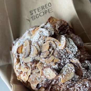 Stereoscope - Almond croissant - Coffee Roasteries Near Me - Newport Beach, California