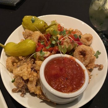 Jazz'd Tapas Bar - Flash Fried Calamari - Tapas Bars Near Me - Savannah, Georgia Jazz'd Tapas Bar - Flash Fried Calamari - Tapas Bars Near Me - Savannah, Georgia