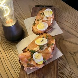 Smoked Salmon Toast Smoked Salmon Toast