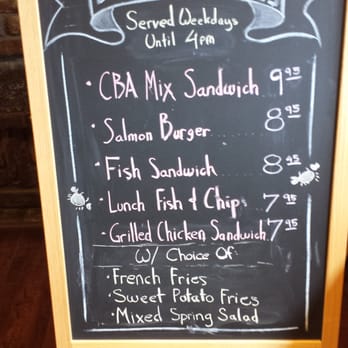 Crab Avenue - Lunch menu at front door. - Seafood Near Me - Glendale, California
