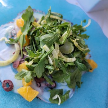 Moonshadows - Octopus carpaccio - Seafood Near Me - Malibu, California Moonshadows - Octopus carpaccio - Seafood Near Me - Malibu, California