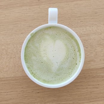 Caffe Macs - hot matcha latte - Breakfast & Brunch Near Me - Cupertino, California