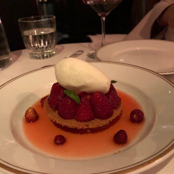 Le Coucou - Tarte aux Fraises (Strawberries, Almond, Fromage Blanc - $16) - French Near Me - New York, New York Le Coucou - Tarte aux Fraises (Strawberries, Almond, Fromage Blanc - $16) - French Near Me - New York, New York
