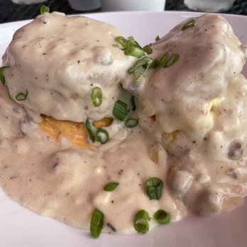 The Sage Mule - Biscuits & Gravy Special - Breakfast & Brunch Near Me - Greensboro, North Carolina The Sage Mule - Biscuits & Gravy Special - Breakfast & Brunch Near Me - Greensboro, North Carolina