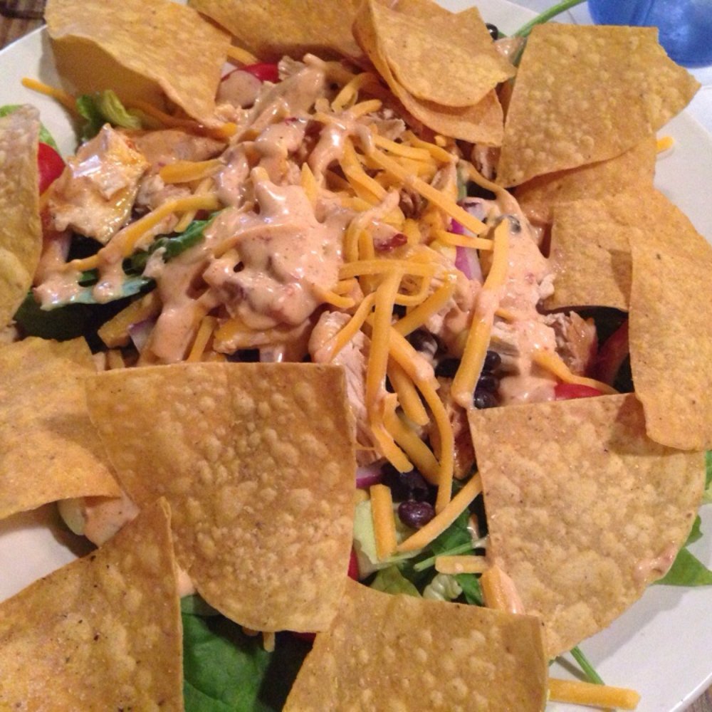 Molly's Irish Pub - Southwest chicken salad. Large portion. Very flavorful - Pubs Near Me - Warrenton, Virginia