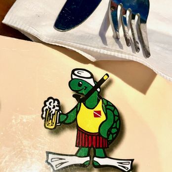 Thirsty Turtle SeaGrill - he drinks. he snorkels. he is the thirsty turtle - Seafood Near Me - Juno Beach, Florida