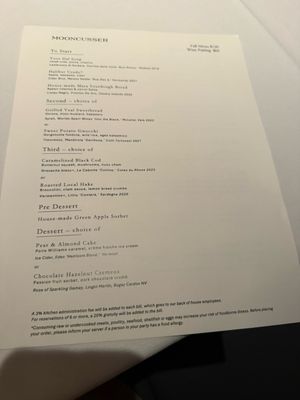 Menu photo 5 Mooncusser Boston, MA Menu photo 5 Mooncusser Boston, MA