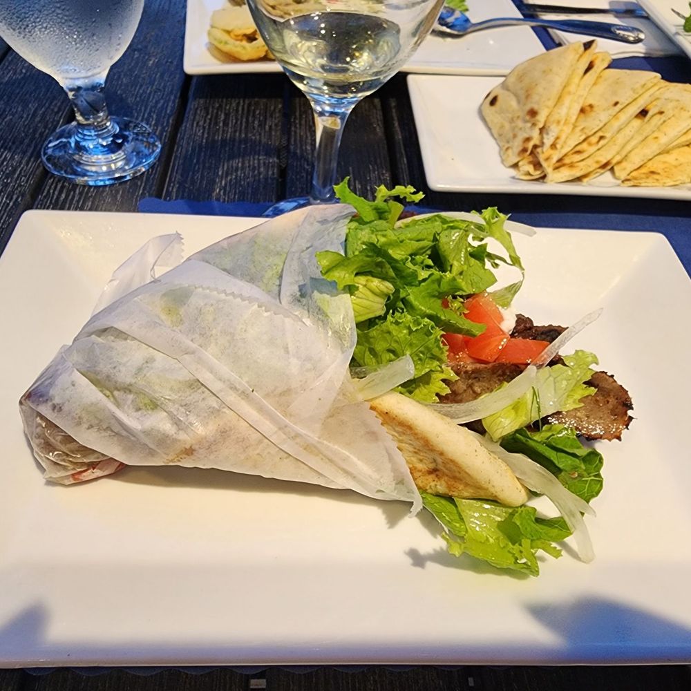 Anasa Greek Kitchen - Lamb and beef gyro sandwich - Greek Near Me - White Plains, New York Anasa Greek Kitchen - Lamb and beef gyro sandwich - Greek Near Me - White Plains, New York