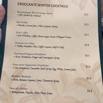 Croccante Artisan Pizza - Menu 3/22/26 - Pizza Near Me - Napa, California Croccante Artisan Pizza - Menu 3/22/26 - Pizza Near Me - Napa, California