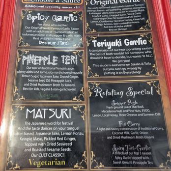 Sam's Kitchen - menu - Food Stands Near Me - Honolulu, Hawaii