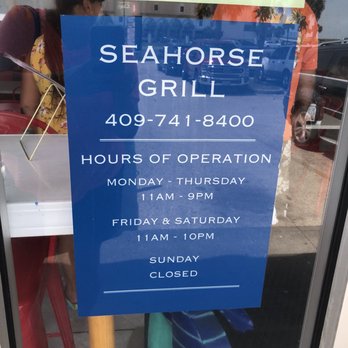 Seahorse Grill - 5.21.22 - Pizza Near Me - Galveston, Texas Seahorse Grill - 5.21.22 - Pizza Near Me - Galveston, Texas