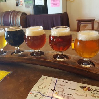 Tenuta Vineyards - Beer tasting for the husband. - Wineries Near Me - Livermore, California