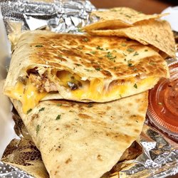 Power Life Smoothies & Eats - Barbecue Chicken Quesadilla