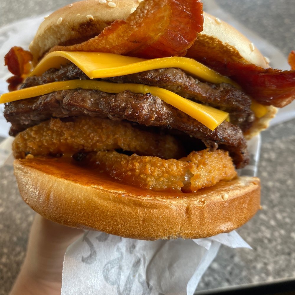 Double Western Bacon Cheeseburger Double Western Bacon Cheeseburger