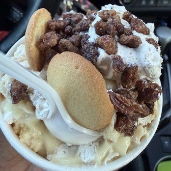 Peach Cobbler Factory - BOURBON PECAN PUDDING - Desserts Near Me - Stone Mountain, Georgia