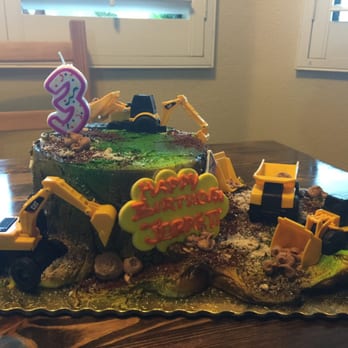 Angela's Eccentric Kitchen - They did an amazing job on the construction themed Bday cake for my son. My son couldn't resist pulling the toys off his cake, lol. - Bakeries Near Me - Santee, California Angela's Eccentric Kitchen - They did an amazing job on the construction themed Bday cake for my son. My son couldn't resist pulling the toys off his cake, lol. - Bakeries Near Me - Santee, California