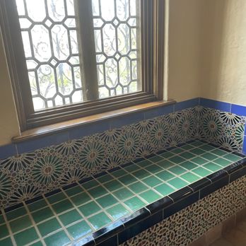 McNay Art Museum - Tiled seated area - Art Museums Near Me - San Antonio, Texas McNay Art Museum - Tiled seated area - Art Museums Near Me - San Antonio, Texas