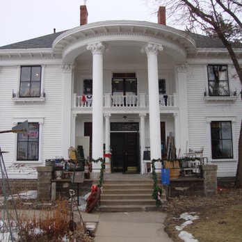The Big White House - Front of the house, view looking east. - Antiques Near Me - Anoka, Minnesota The Big White House - Front of the house, view looking east. - Antiques Near Me - Anoka, Minnesota