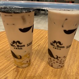 Golden Brown Sugar Boba Milk Tea