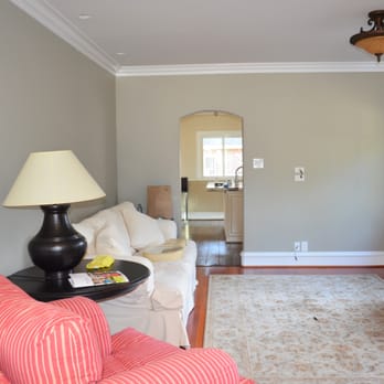 Willow Glen Painting - AFTER - smooth wall with a matte flat Sherwin Williams custom color and a semi-gloss trim - Painters Near Me - San Jose, California Willow Glen Painting - AFTER - smooth wall with a matte flat Sherwin Williams custom color and a semi-gloss trim - Painters Near Me - San Jose, California