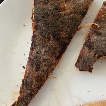 Mario & Salvo's - The piece of Brillo pad, I didn't notice when I took this pic and ending up chewing on it. I took the pic to show Slice it was burnt. - Pizza Near Me - DeWitt, New York Mario & Salvo's - The piece of Brillo pad, I didn't notice when I took this pic and ending up chewing on it. I took the pic to show Slice it was burnt. - Pizza Near Me - DeWitt, New York