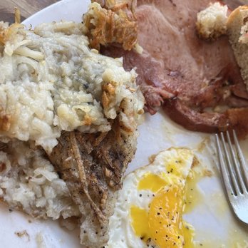 Matt's Big Breakfast - Hog and Chick (excuse the mess, should've taken a photo earlier). All was great except hash browns. Great ham! - Breakfast & Brunch Near Me - Phoenix, Arizona Matt's Big Breakfast - Hog and Chick (excuse the mess, should've taken a photo earlier). All was great except hash browns. Great ham! - Breakfast & Brunch Near Me - Phoenix, Arizona