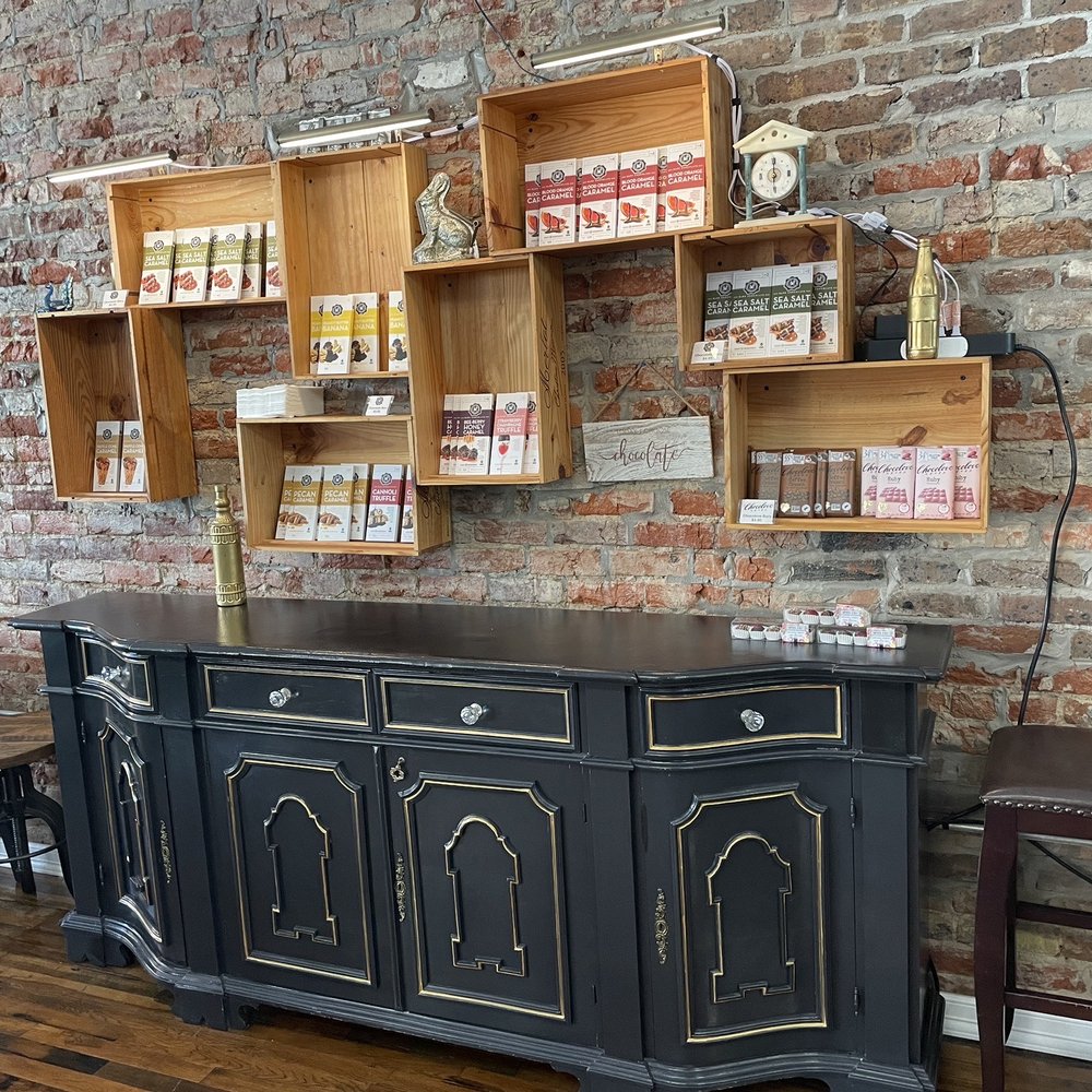 Trovato Street - a brick wall and a bar - Candy Stores Near Me - Cleburne, Texas