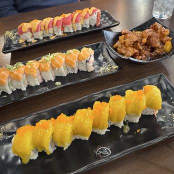 East Blue Sushi - Our sushi and orange chicken. - Sushi Bars Near Me - San Antonio, Texas East Blue Sushi - Our sushi and orange chicken. - Sushi Bars Near Me - San Antonio, Texas