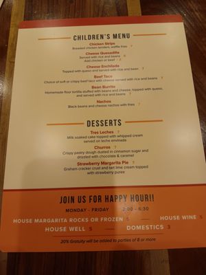 Menu photo 3 Mesa Mexican Cuisine Grapevine, TX