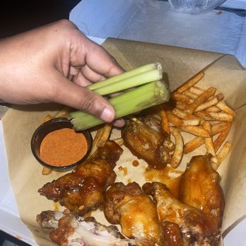 Buffalo Wild Wings - Rotten celery!! - Sports Bars Near Me - Riverside, California