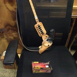 Electronic Super Store - Holster, shoulder belt and cartridge holder manufactured flawlessly by Norm at Montana Holsters