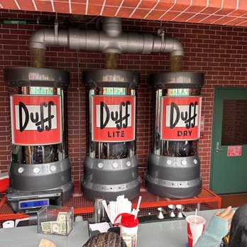 Moe's Tavern - a couple of beer dispensers - Beer Bar Near Me - Universal City, California Moe's Tavern - a couple of beer dispensers - Beer Bar Near Me - Universal City, California