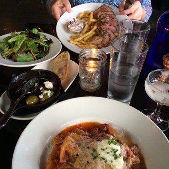Merchant - Steak frites and pork pappardelle - Cocktail Bars Near Me - Madison, Wisconsin Merchant - Steak frites and pork pappardelle - Cocktail Bars Near Me - Madison, Wisconsin