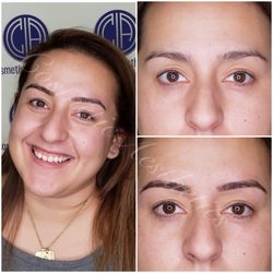 Cosmetic Aesthetics - Students work! Microblading