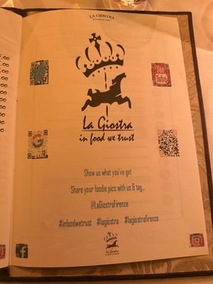 Menu photo 4 La Giostra Florence, FI