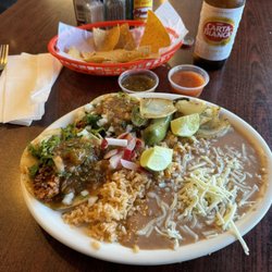 Taqueria Jalos - 2 taco plate special