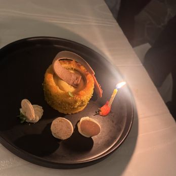 Timbr - Complementary birthday cake for a friend - New American Near Me - Fort Lauderdale, Florida