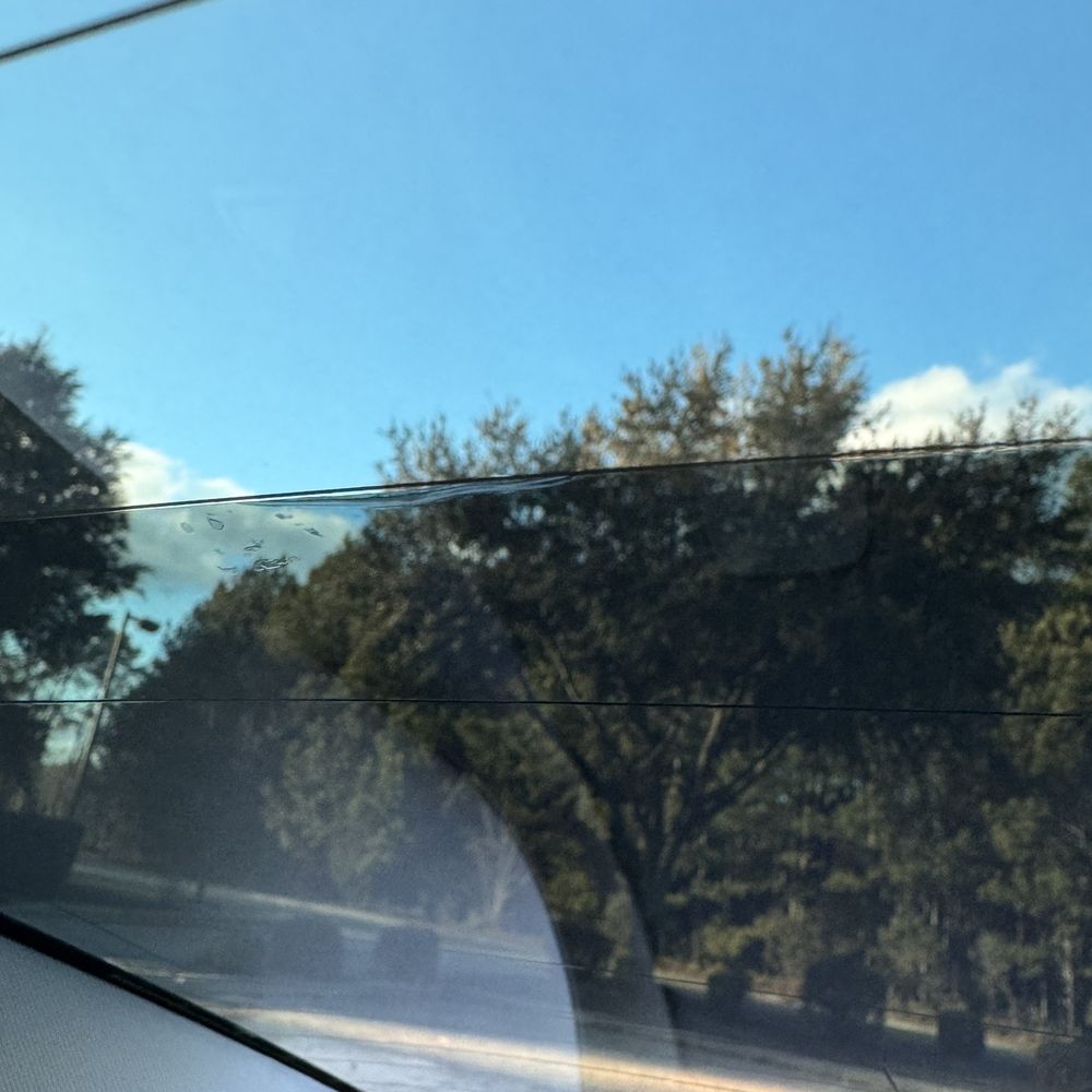 Sigma Kore - Myrtle Beach - Creased back window tint and didn't even cover the whole back window - Auto Detailing Near Me - Myrtle Beach, South Carolina