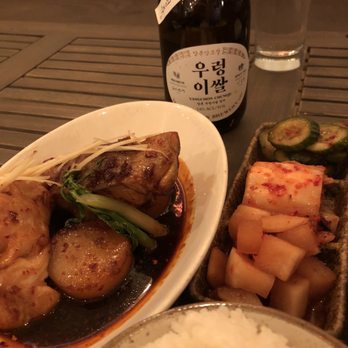 Danji - Black cod with daikon, and 3 kinds of kimchi - Korean Near Me - New York, New York