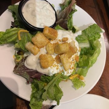 LongHorn Steakhouse - House Salad with Blue Cheese Dressing - American Near Me - North Myrtle Beach, South Carolina LongHorn Steakhouse - House Salad with Blue Cheese Dressing - American Near Me - North Myrtle Beach, South Carolina