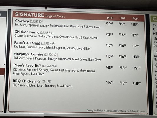 Menu photo 1 Papa Murphy's Bastrop, TX Menu photo 1 Papa Murphy's Bastrop, TX