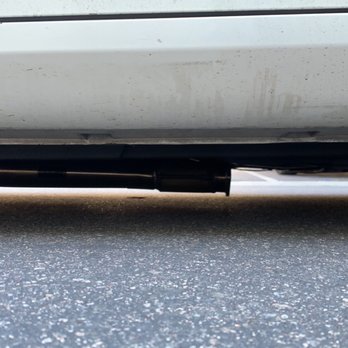 Sun Muffler - y pip hanging disconnected - Auto Repair Near Me - Anaheim, California