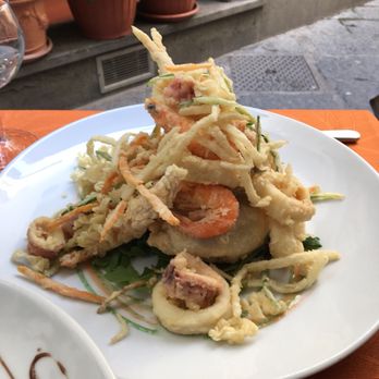 Le Grazie - Fritto Misto di Pesce ....enough for two and DELICIOUS - Pizza Near Me - Sorrento, NA Le Grazie - Fritto Misto di Pesce ....enough for two and DELICIOUS - Pizza Near Me - Sorrento, NA