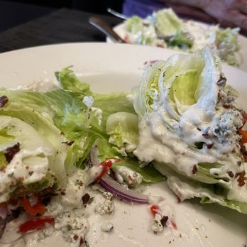 The Chef's Table - Vintage Park - Shared a wedge salad with extra blue cheese dressing, and we both really liked it. - Breakfast & Brunch Near Me - Houston, Texas The Chef's Table - Vintage Park - Shared a wedge salad with extra blue cheese dressing, and we both really liked it. - Breakfast & Brunch Near Me - Houston, Texas