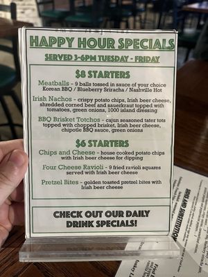 Menu photo 1 Cunningham's Pub & Grill Omaha, NE